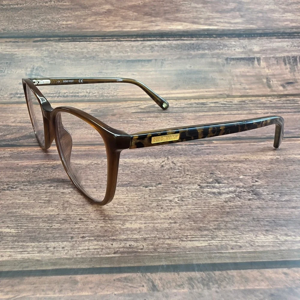 Nine West NW5150 210 Brown Tortoise Cat Eye Eyeglasses Frames 54-19-135